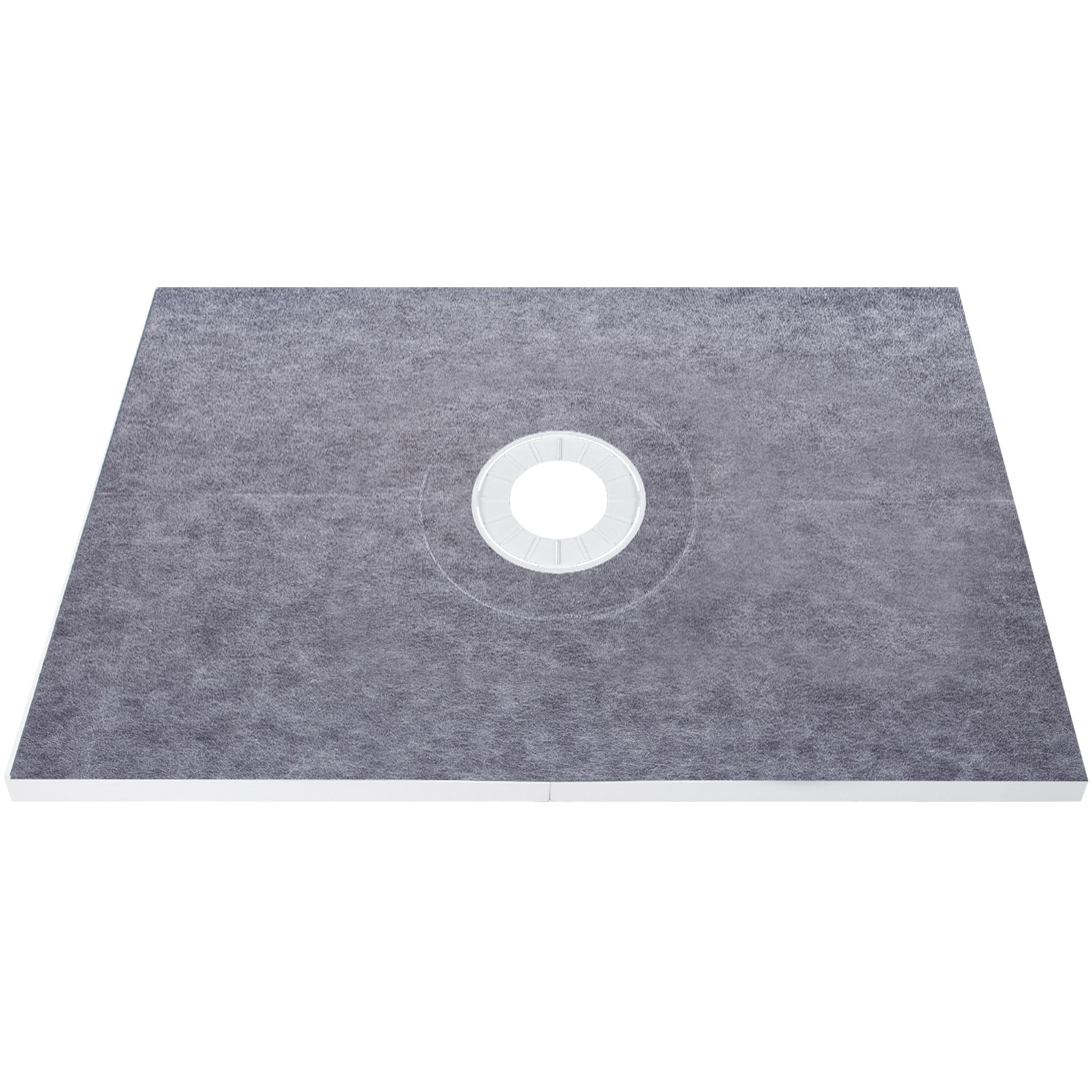 Shower Curb Kit With Abs Bonding Flange And Stainless Steel Grate_voghion.com